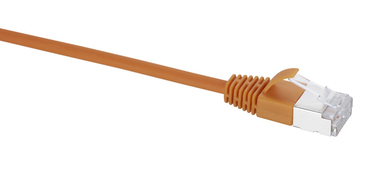 Slim Patchkabel Kat.6a orange 3m