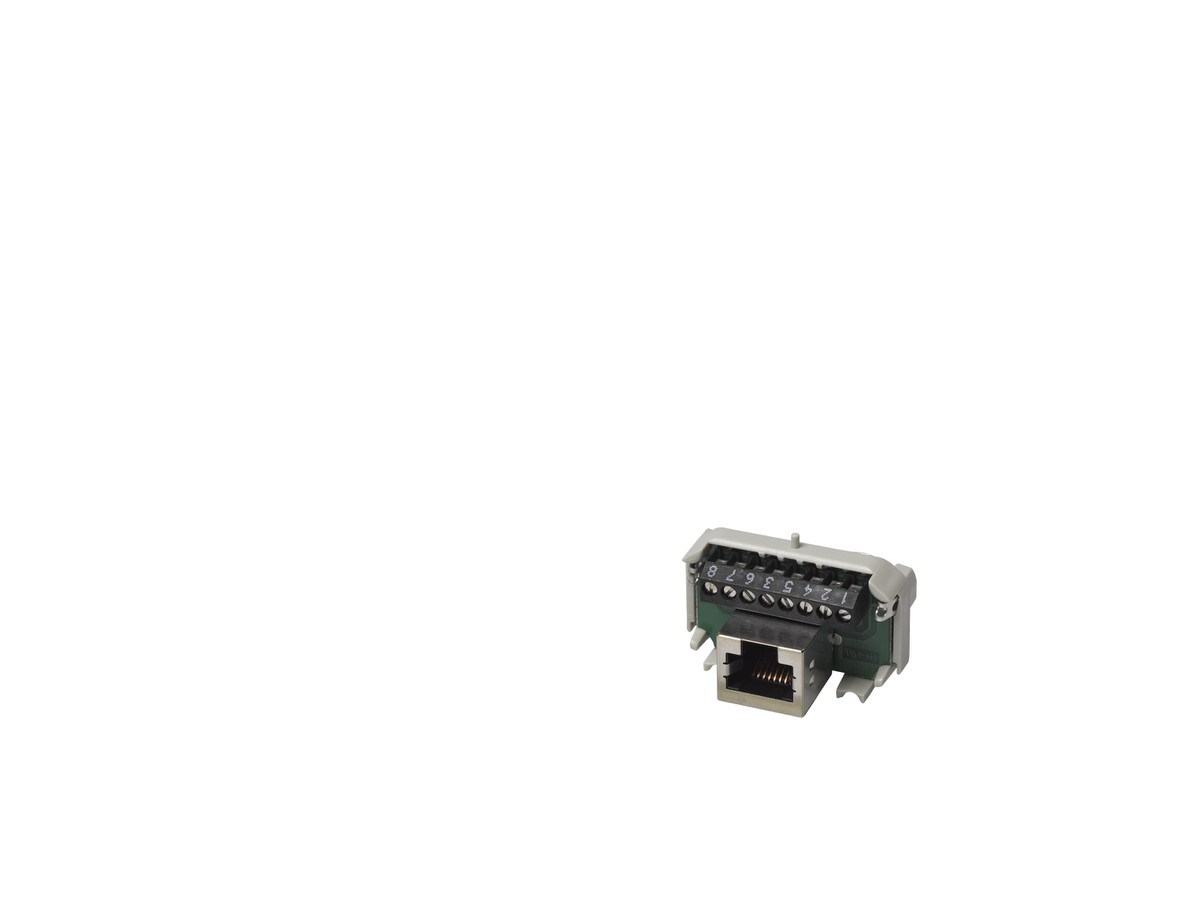 R&M HWS Einsatz 1xRJ45/s 8-polig