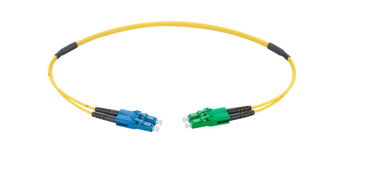 VL Dupl. Fig. 0 9/125  LC/LC APC gb 1.0m