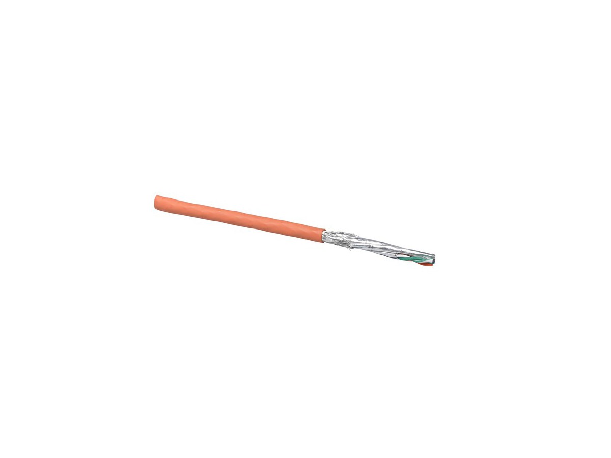 CU 7060 Kat.6A S/FTP 4P LSOH orange AWG23 Dca