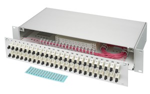 LWL 19" KEV 2HE ausz. 36xSC OM4 komp.