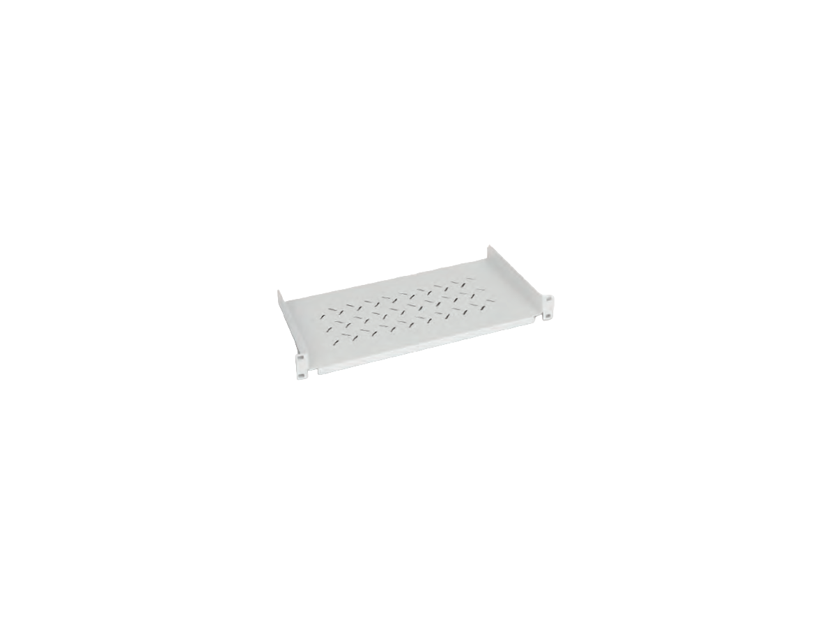 Console fixe 19“ 1U 250mm 2P 15kg avec FA PKx 400 RAL7035
