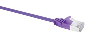Slim Patchkabel Kat.6a violett 5m