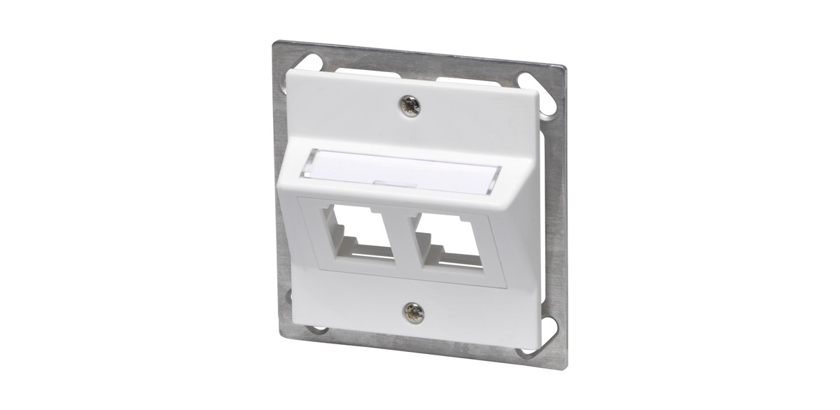 AMP KNL Schrägauslasd.Hager 2-f. SL ws