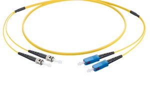 SWIT-VL Dupl. Fig. 0 9/125 ST/SC gb 1.0mm Inkl. Beschriftung