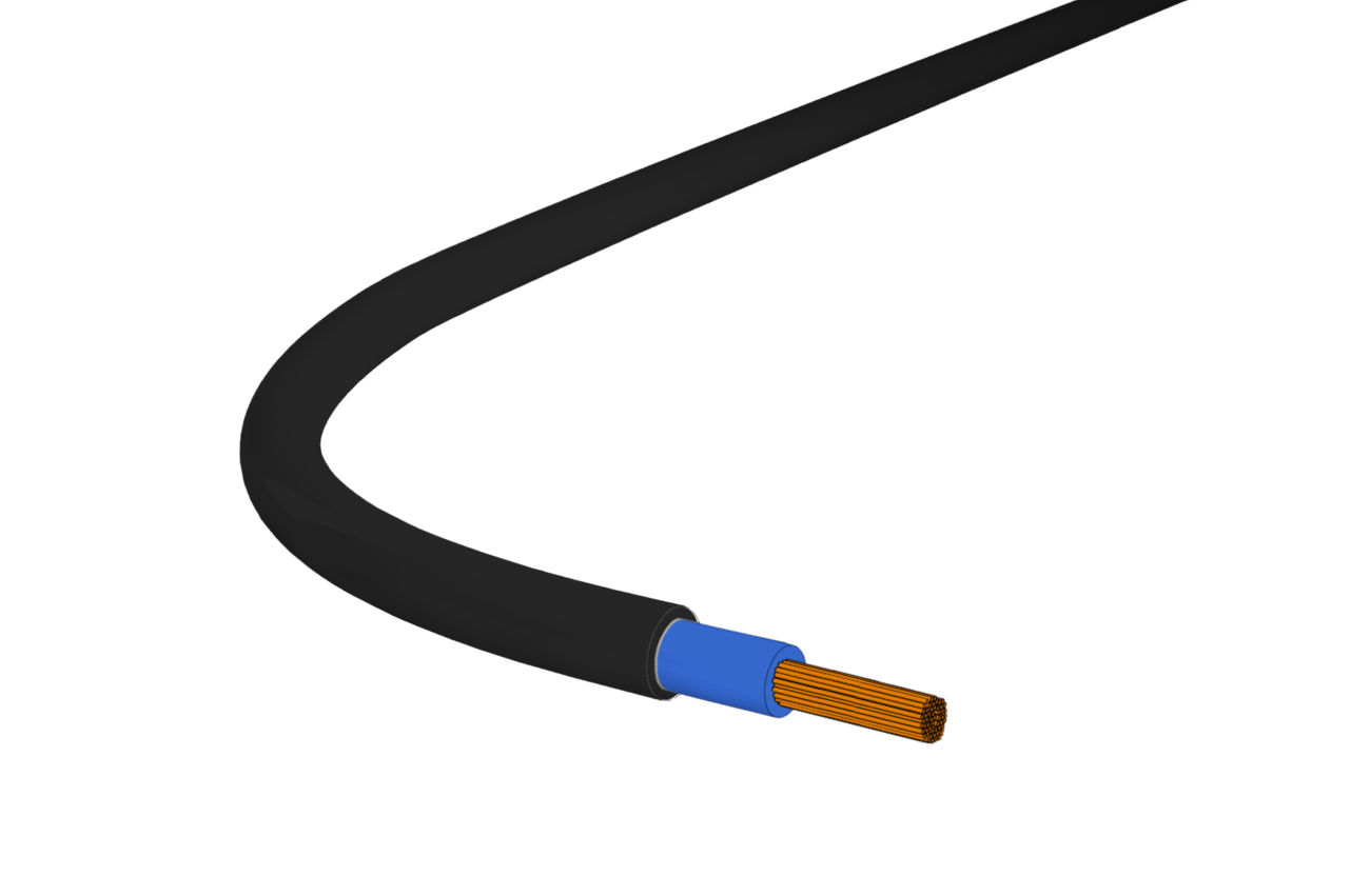 Soil flex 1x25 N hf schwarz Eca