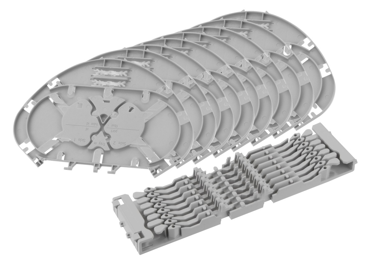 Spleiss Modul SC 8 Mit 8xSC Kassetten zu HAK O 16 / 24 / 40 / 80 und HAK 8 + 20 Hybrid V3