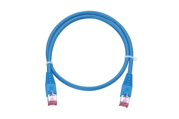 SWIT-VL Cat.6A S/STP hf RJ45 HR gr/bl 5m