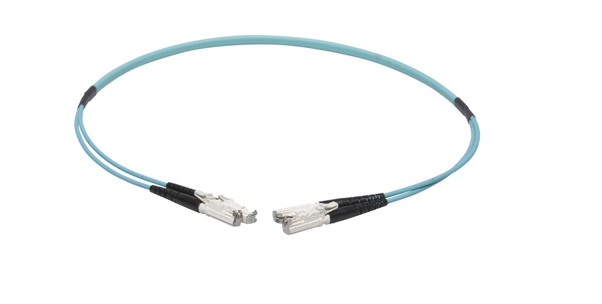 VL Dupl. Fig. 0 50/125 OM3 E2000/E2000 tk 8.0m