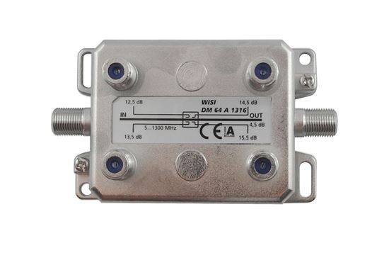 Dérivateur F, DM64A 1316 4 fois 13-16dB 5-1300MHz