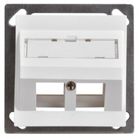 LAN BK60 Schrägauslassdose 2x Keystone EDIZIOdue 19 ws