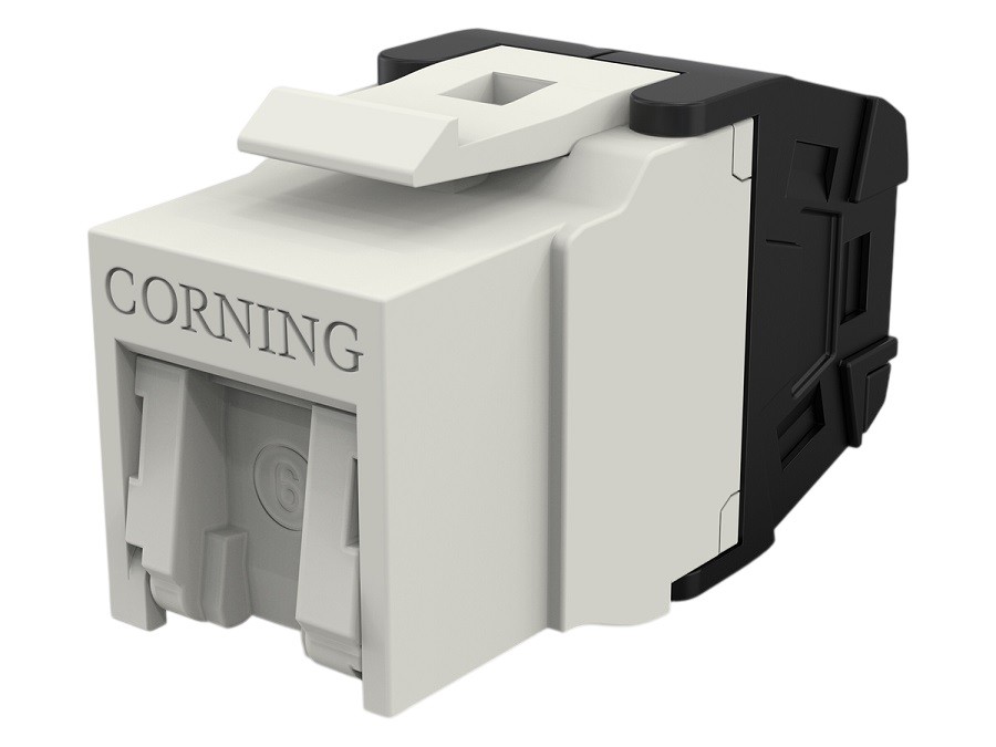 Corning RJ45 Jack Cat.6 Keystone UTP KS250