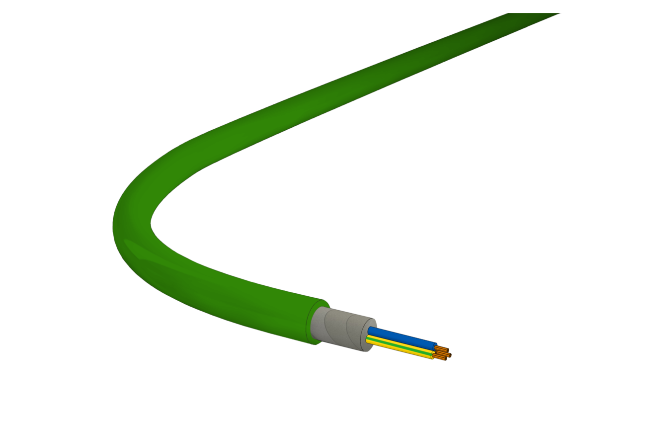 NN-CLE Soil 3x6 LNPE hf grün Eca