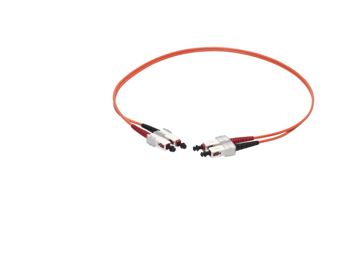 VL Dupl. Fig. 0 62.5/125 SC/SC or 15.0m