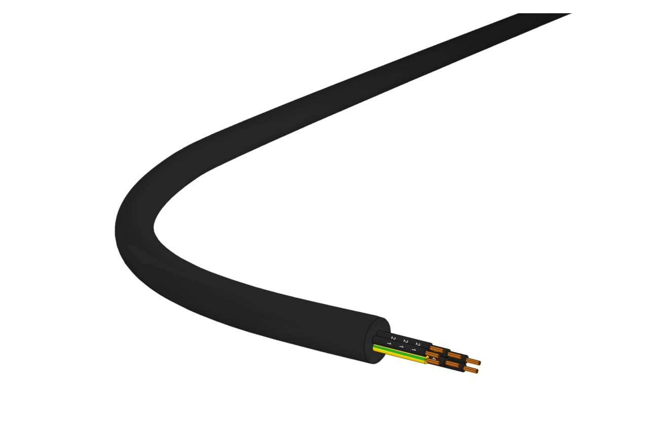 Gdv H07RN-F 7x2.5 LPE schwarz Eca