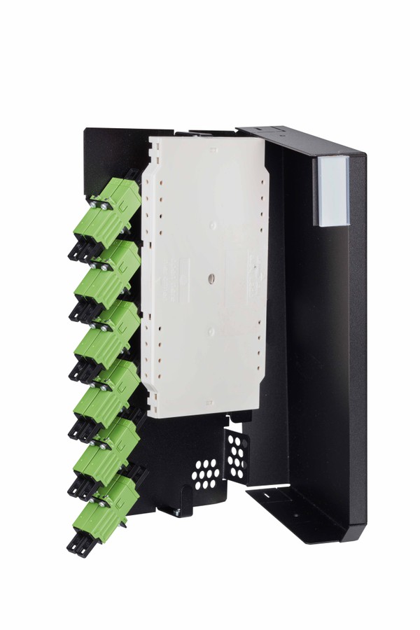 LWL DIN Gehäuse Schrägauslass sz 2xE2000APC SM komp.