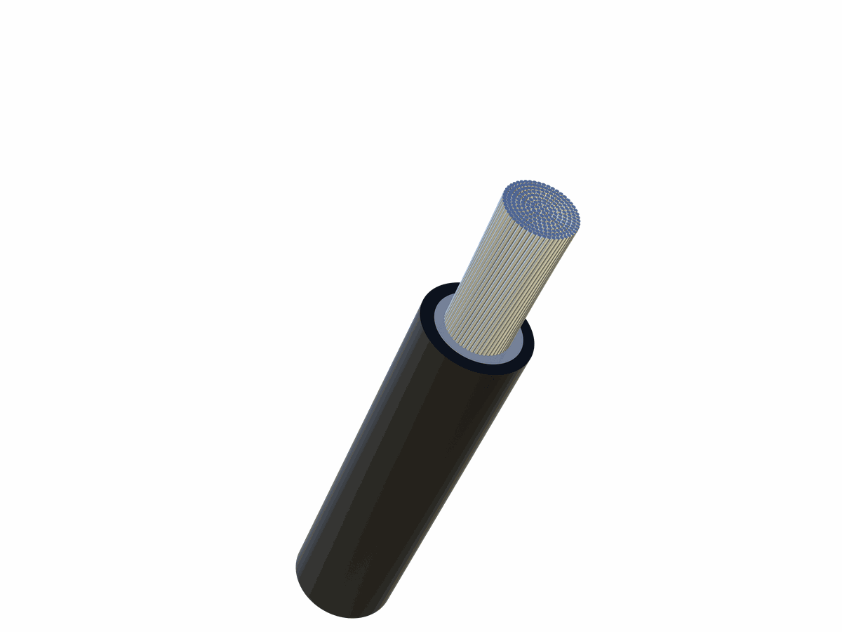 Alukaflex Gdv 1x150 sh noir Eca