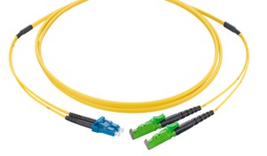 SWIT-VL Dupl. Fig. 0 9/125 E2000APC/LC gb 3.0mm Inkl. Beschriftung