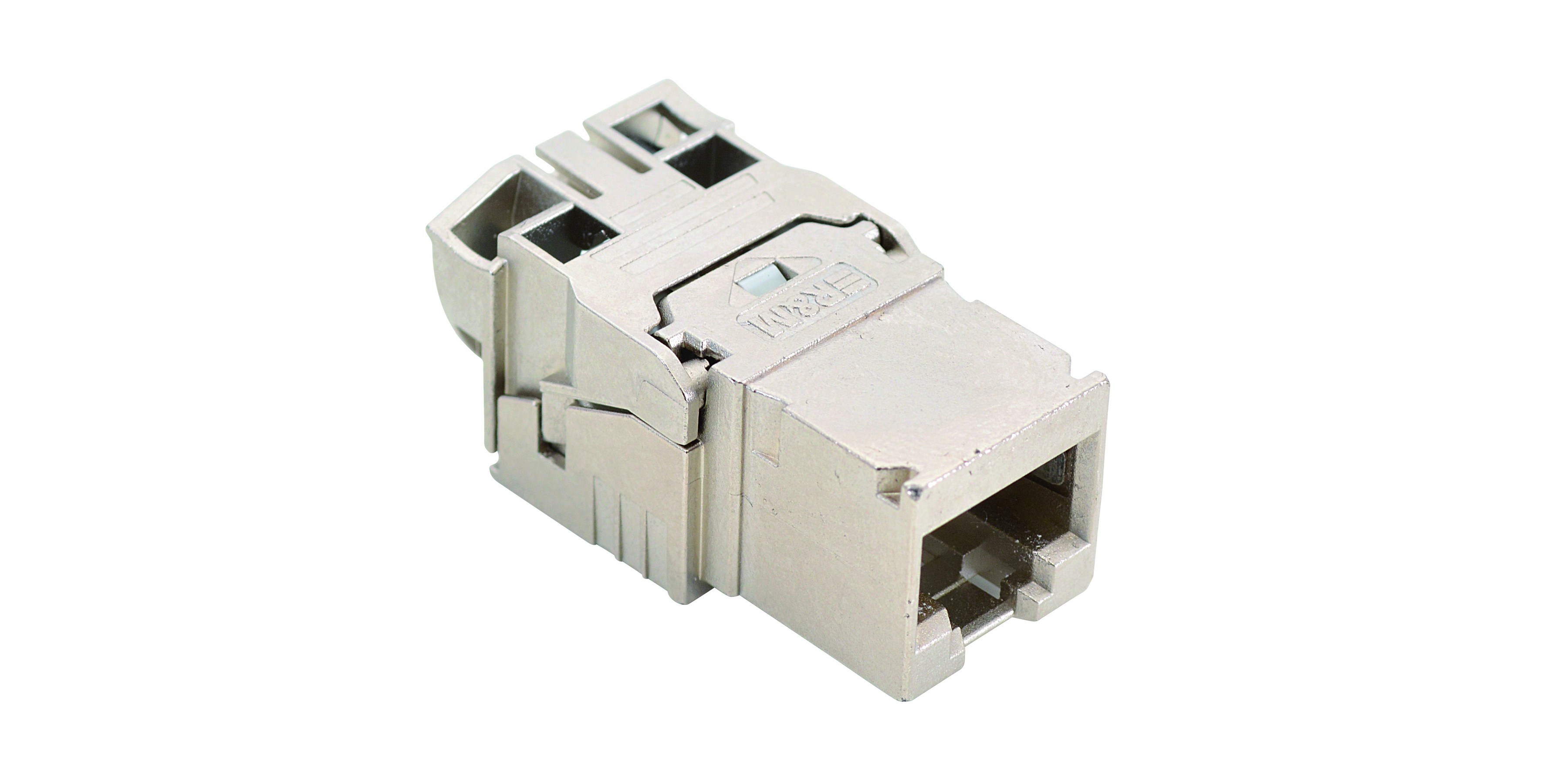 R&M module Cat.6A ISO EL UTP avec Plaque de montage