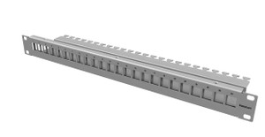 preLink/fixLink Panel 19'' 1HE 24x Keystone, gu