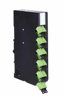 LWL DIN Gehäuse Schrägauslass sz 2xE2000APC SM zu ML