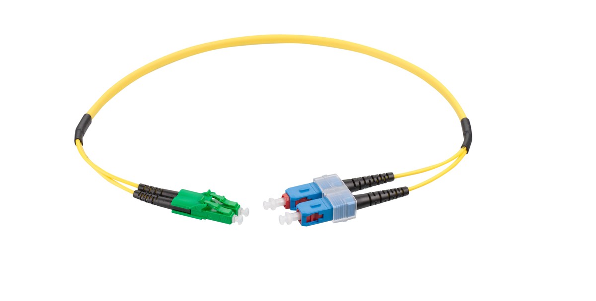 VL Dupl. Fig. 0 9/125 LC APC/SC gb 4.0m