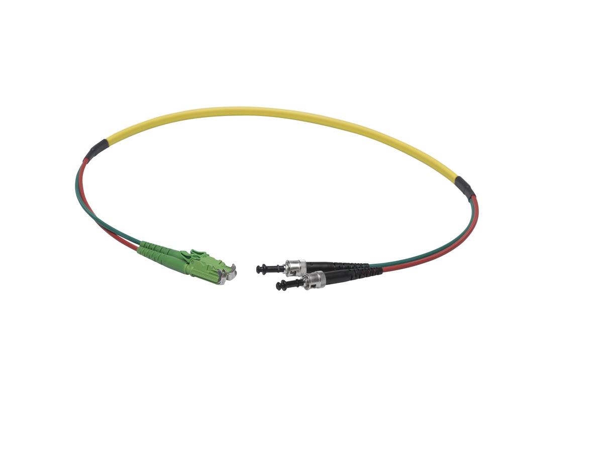 VL Dupl. Fig. 0 9/125 ST/E2000APC gb 1.5m