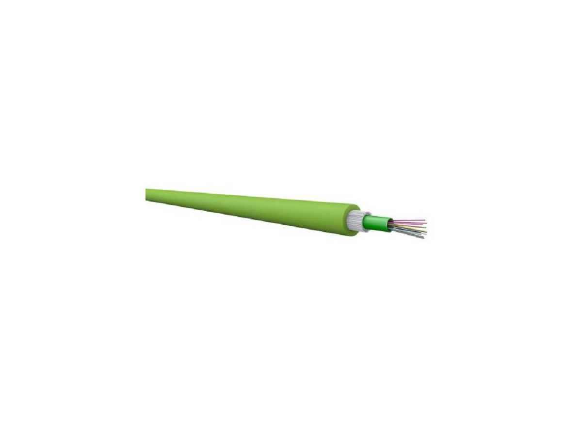 LWL Universalkabel 1x12 9/125 OS2 2kN LSFH gb 6.5mm BendBright Dca
