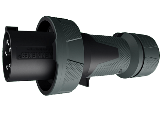 CEE Fiche mobile 63A 5P 400V PowerTOP Xtra IP67 noir