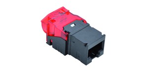 R&M Modul Kat.6A EL UTP mit Trägerplatte VPE: 100