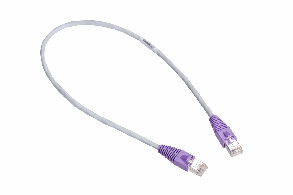 RL RJ45 Cat5e S/UTP HR PVC gr/vio 7.0m