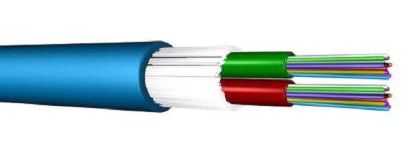 LWL Universalkabel 2x12 50/125 OM4 3kN LSFH ev 9.9mm BendBright Dca