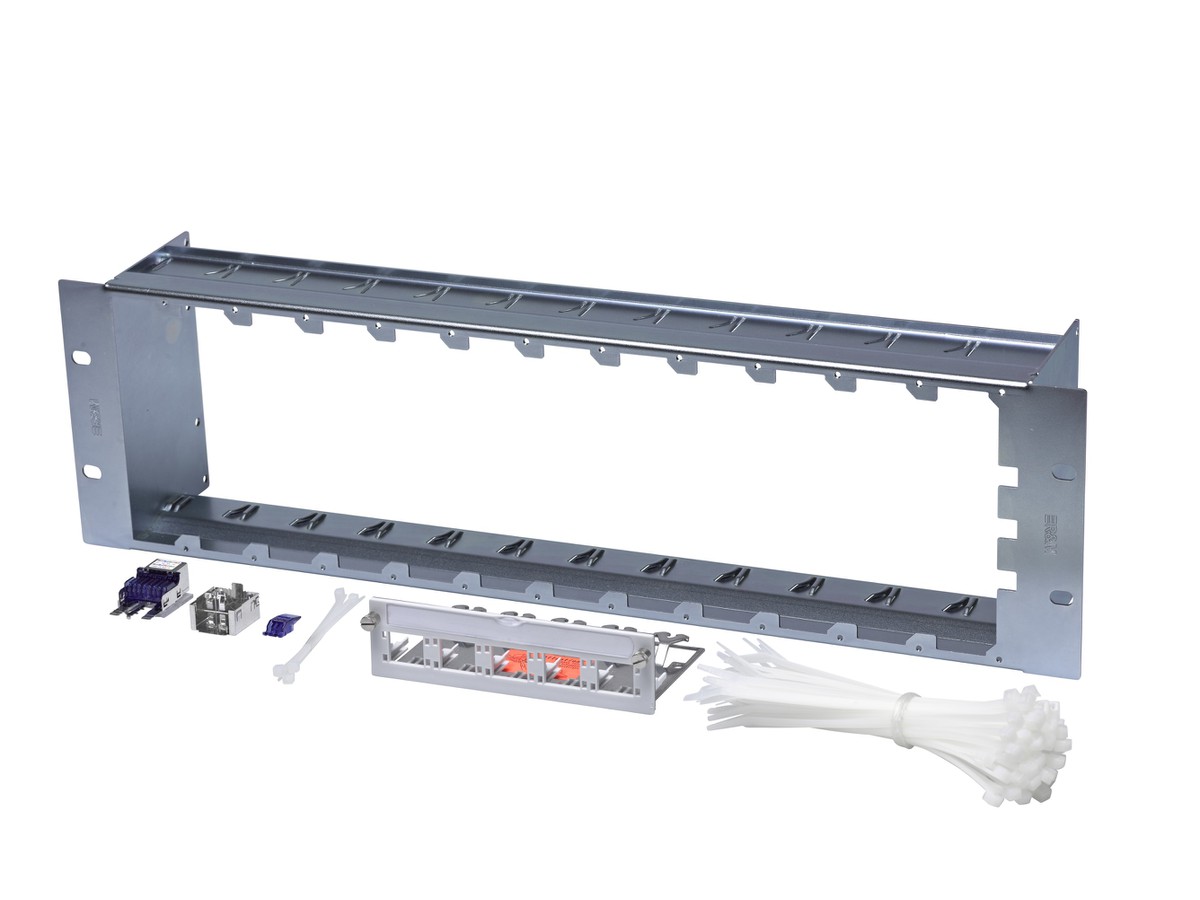 R&M Panel 3HE 60xRJ45/s Kat.6 kompl.