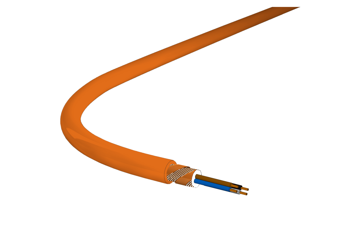 FE180 E90 4x25/16 LNPE VDE or Dätwyler B2ca