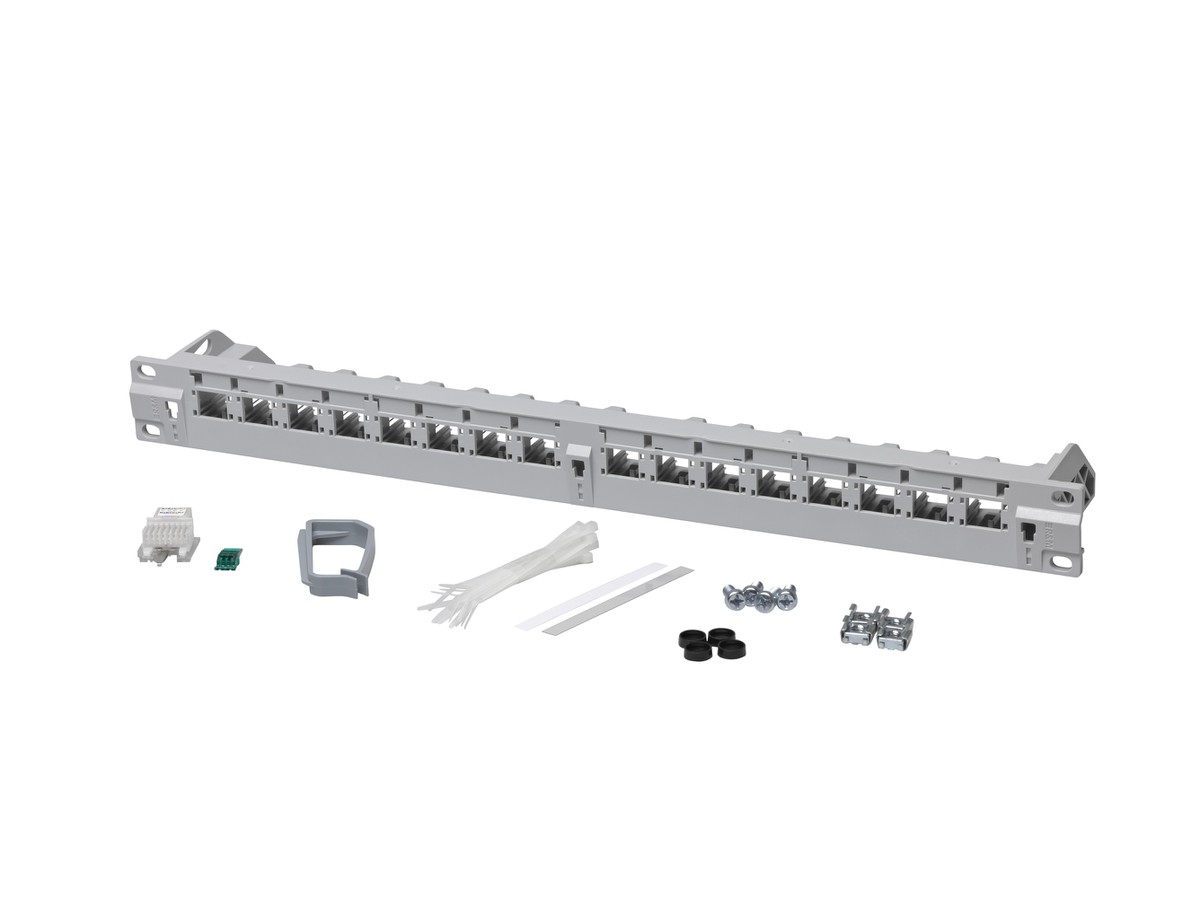 R&M Patch panel FN 19" 16x RJ45/u Cat.5e
