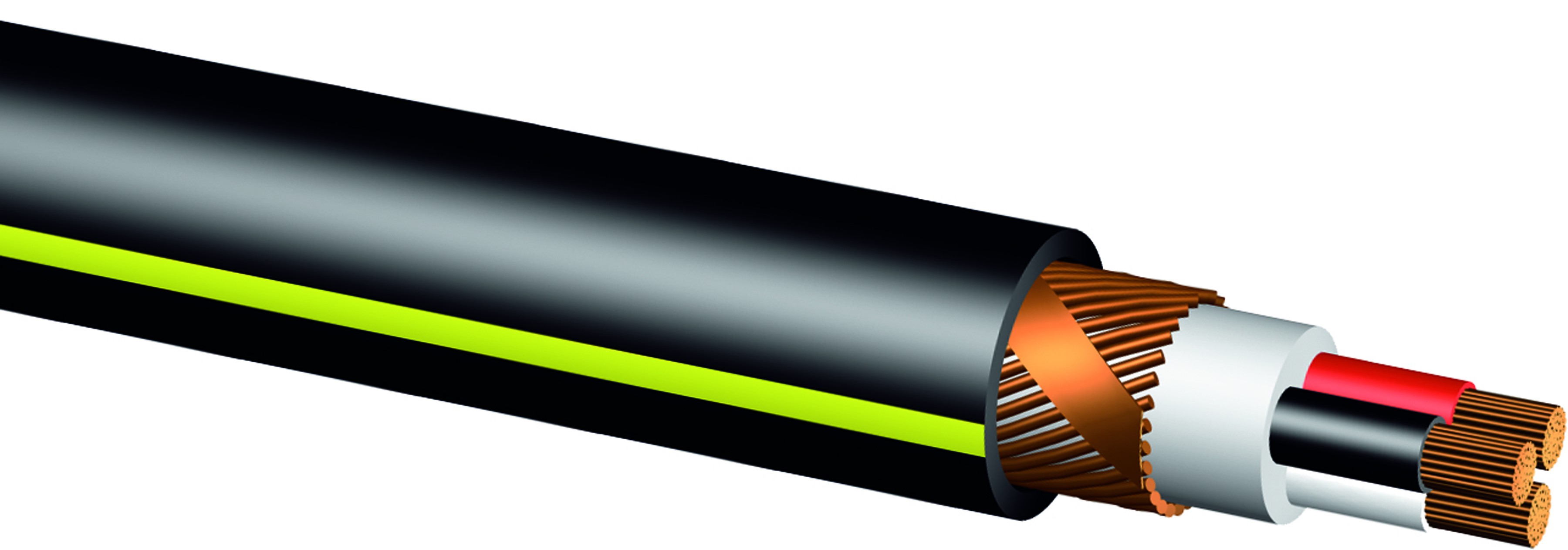 GKN 3x95/95 LPEN (sw/rt/ws) hf schwarz Fca