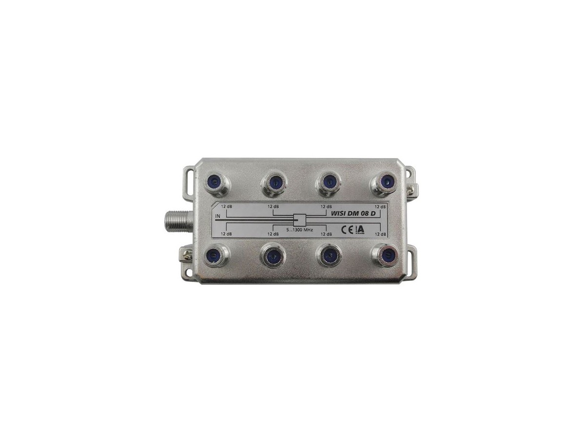F-Verteiler, DM08D 8-fach 11dB 5-1300MHz