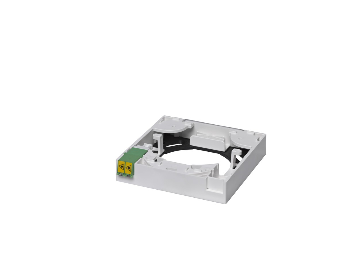OTO AP 4/2  OptoFrame leer ws - 1x Duplex-Mittelstück LC/APC