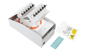 LWL AP Box abgestuft 4xE2000 50/125 komp.