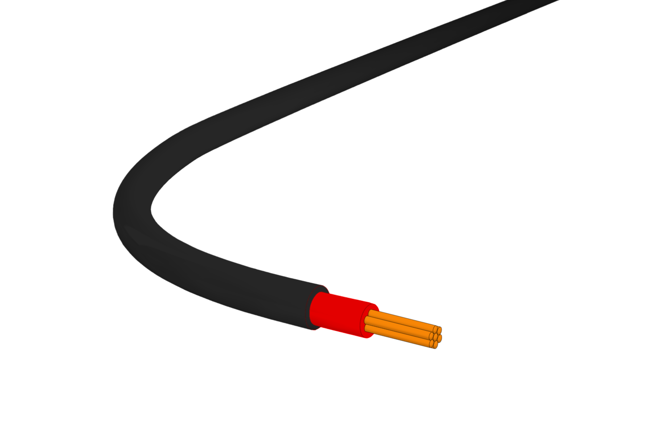 Soil 1x50 L hf schwarz Dachständerleitung Eca