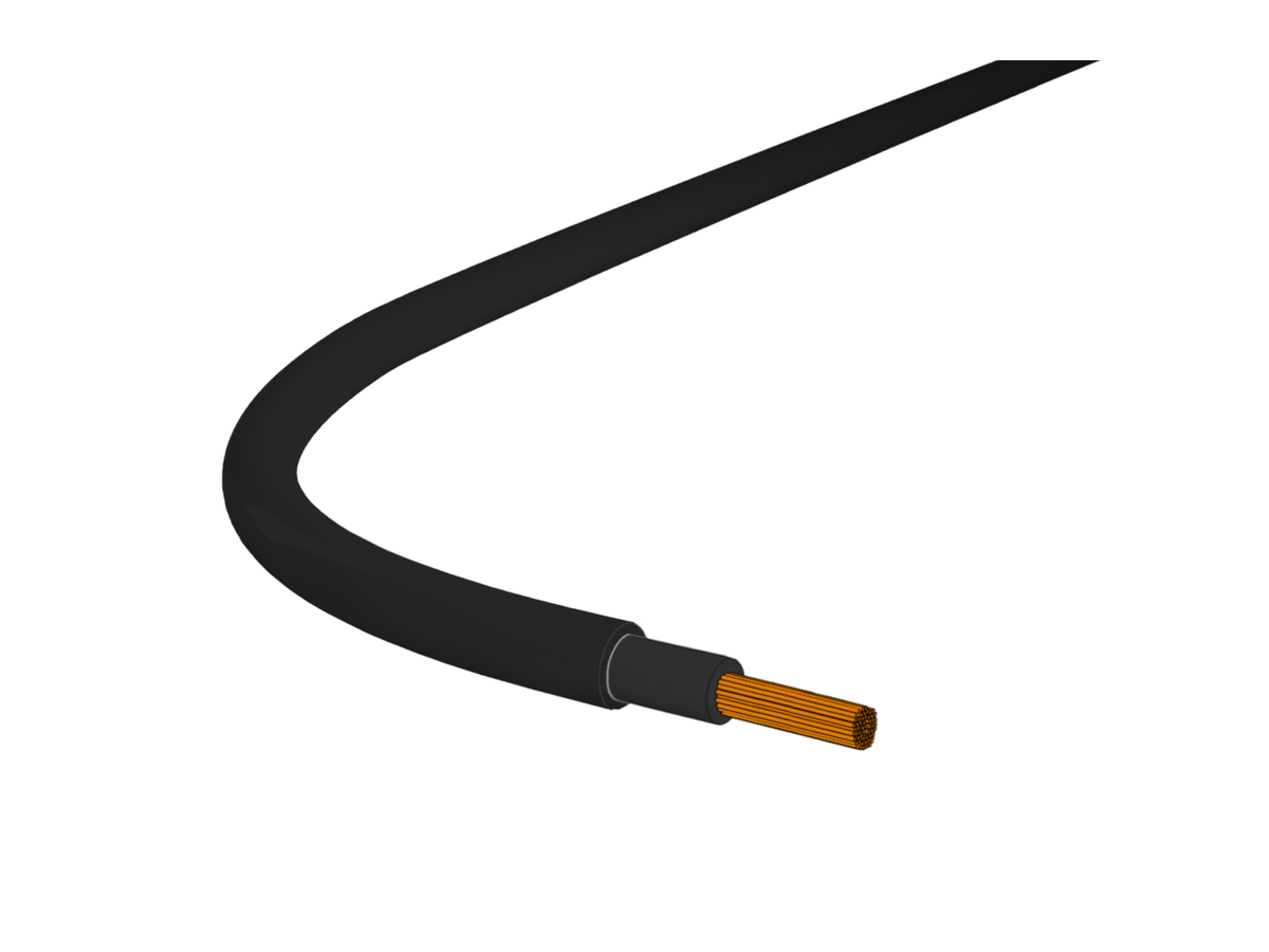 Soil flex 1x150 L sh noir Eca