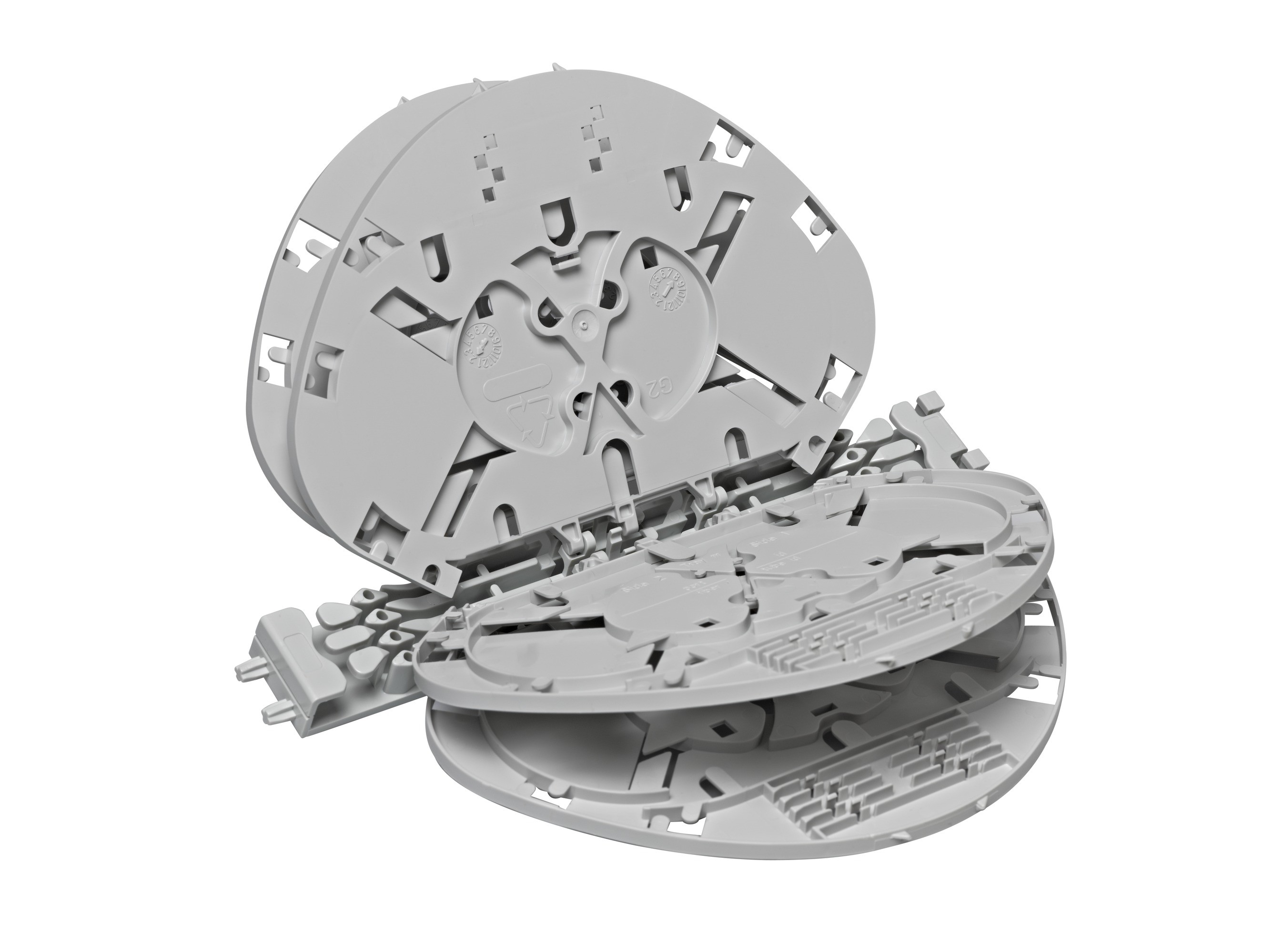 Spleiss Modul SC 4 Mit 4xSC Kassetten zu HAK O 16 / 24 / 40 / 80 und HAK 8 + 20 Hybrid V3