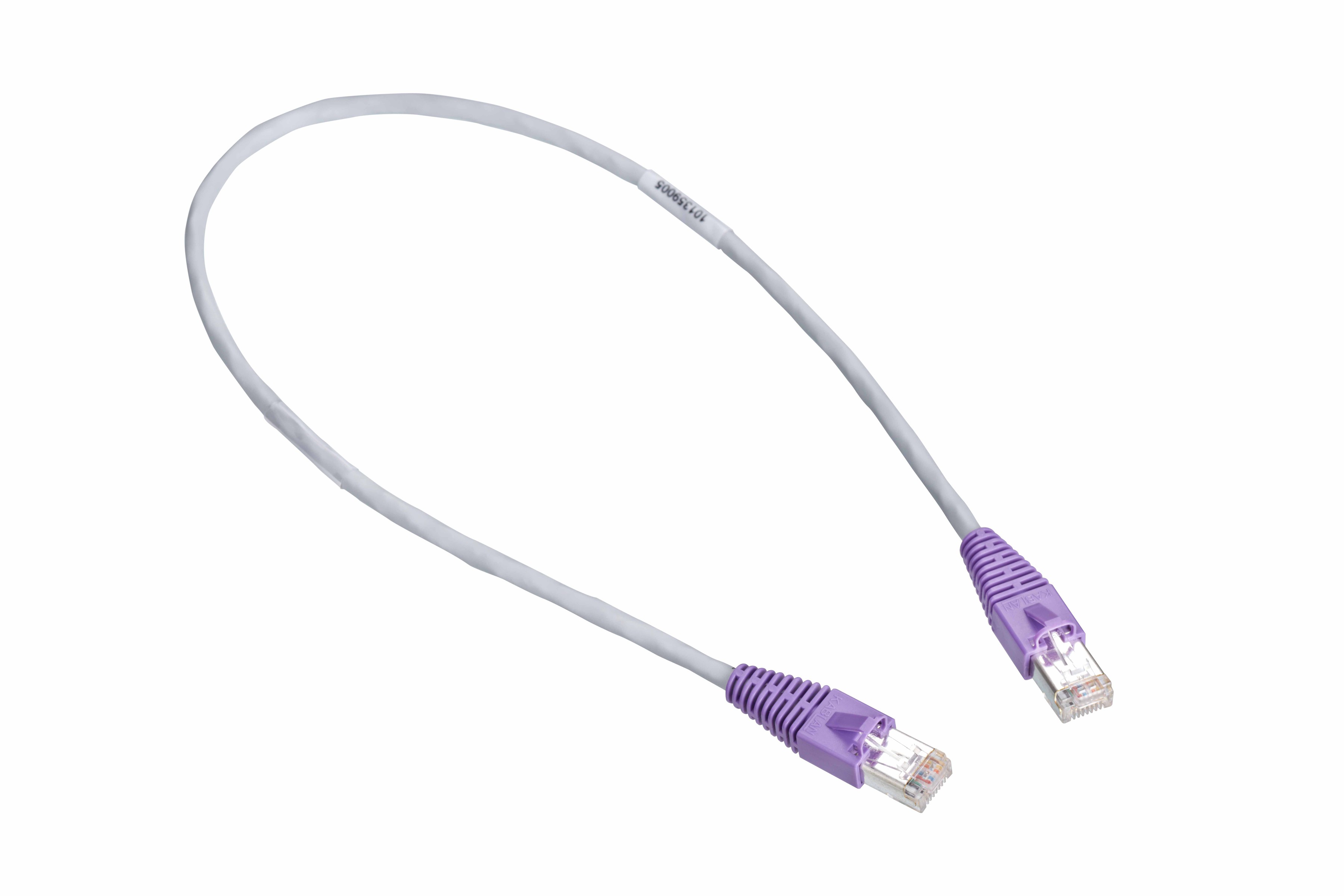 RL RJ45 Cat5e S/UTP HR PVC gr/vio 7.0m