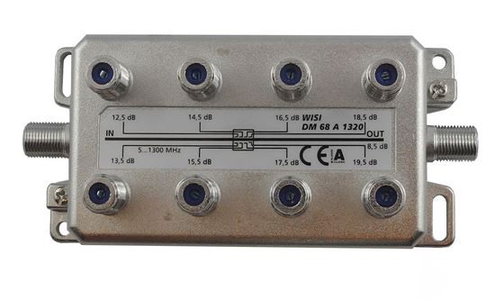 Dérivateur F, DM68A 1320 8 fois 13-20dB 5-1300MHz
