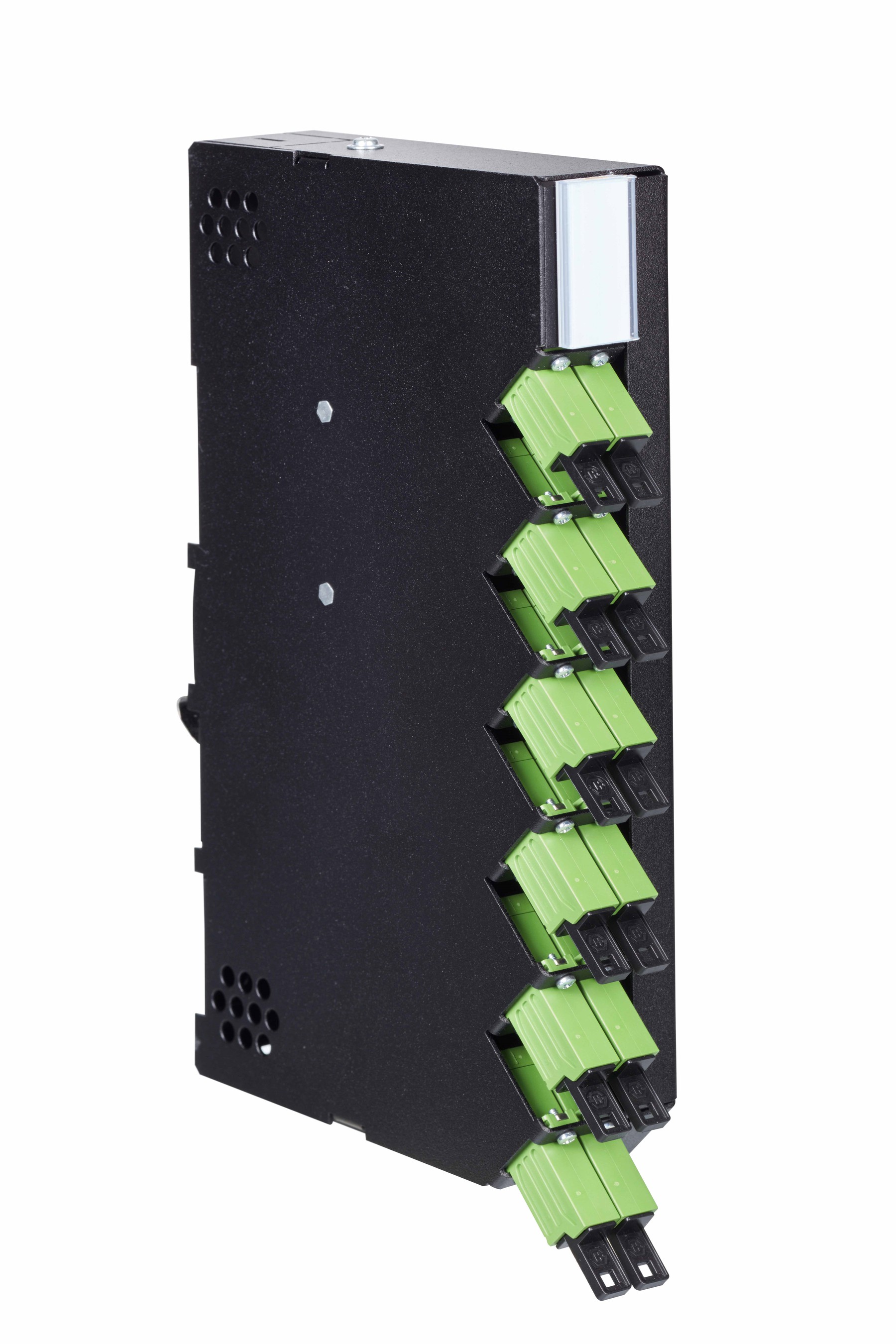 LWL DIN Gehäuse Schrägauslass sz 2xE2000APC SM zu ML