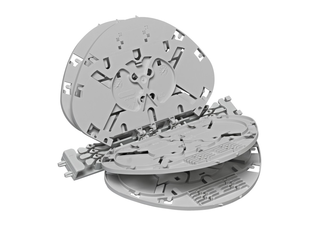 Spleiss Modul SC 4 Mit 4xSC Kassetten zu HAK O 16 / 24 / 40 / 80 und HAK 8 + 20 Hybrid V3