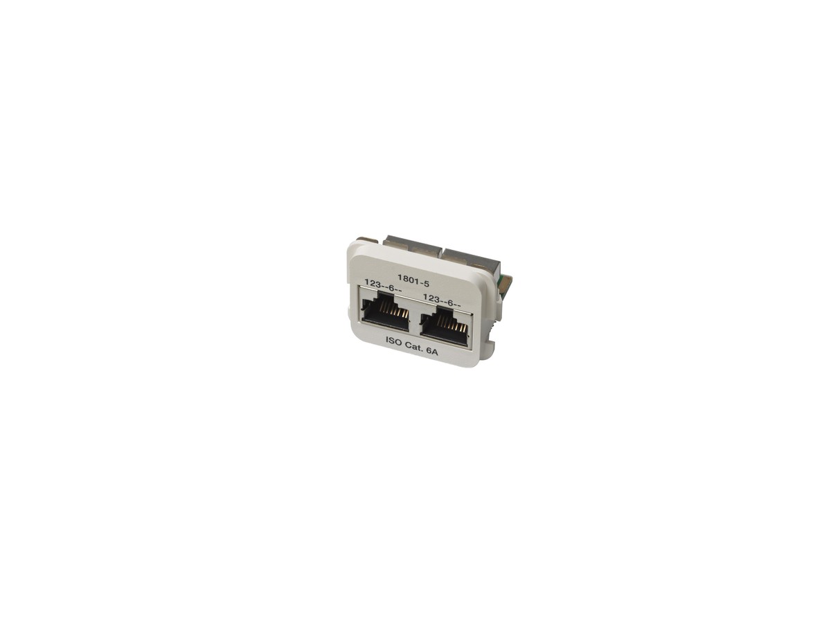 ACO 2xRJ45 ISO Kat6A 100Base-T rws