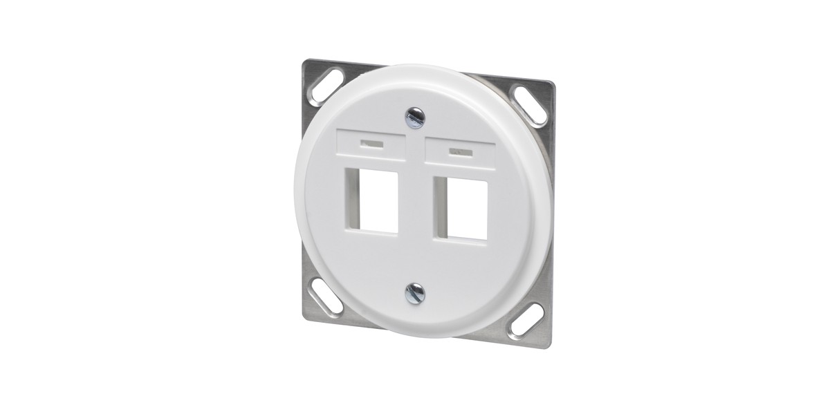 AMP RJ45 IK d 63mm 1/2 fach ws