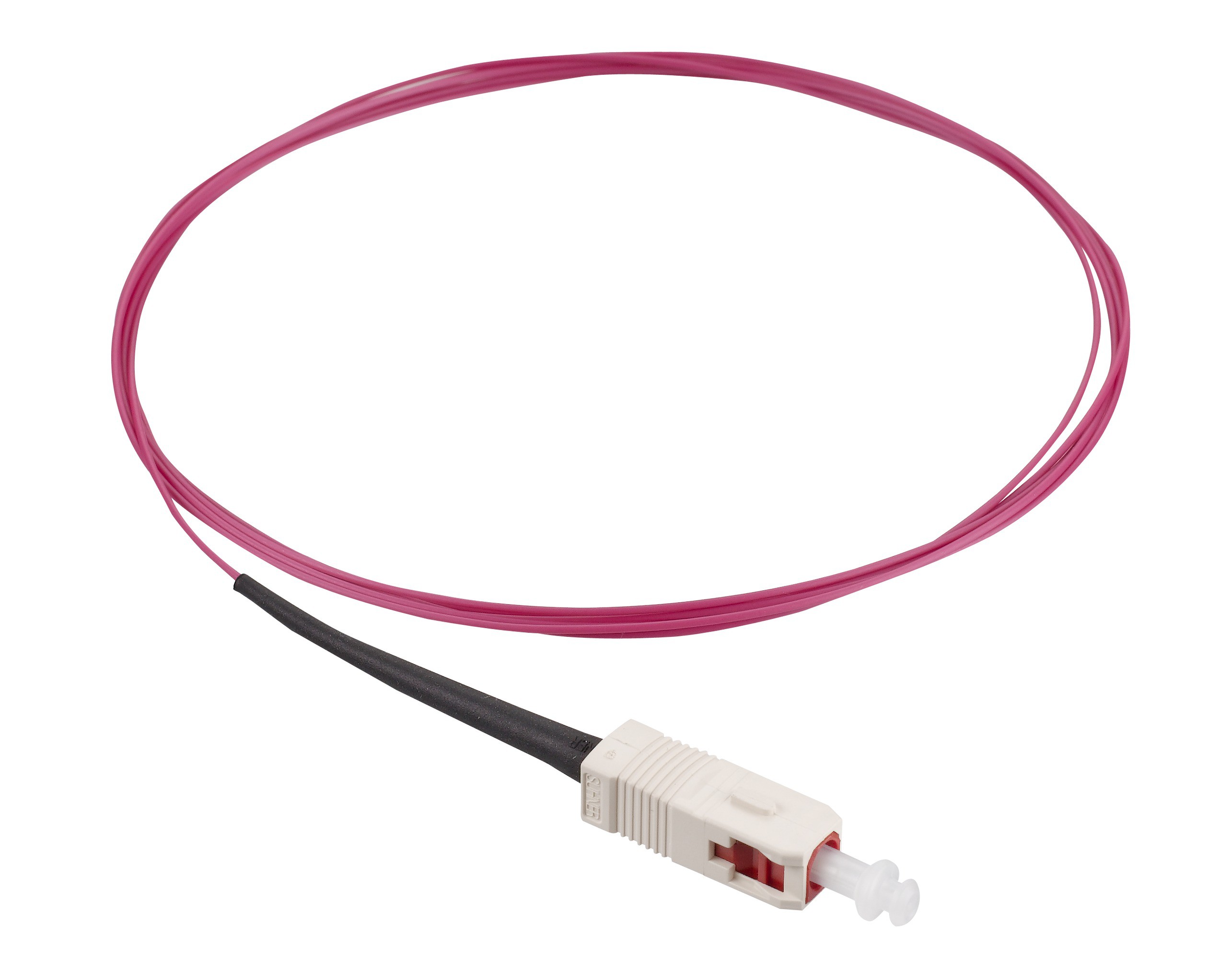 Pig-tail H+S un côté SC OM4 2m