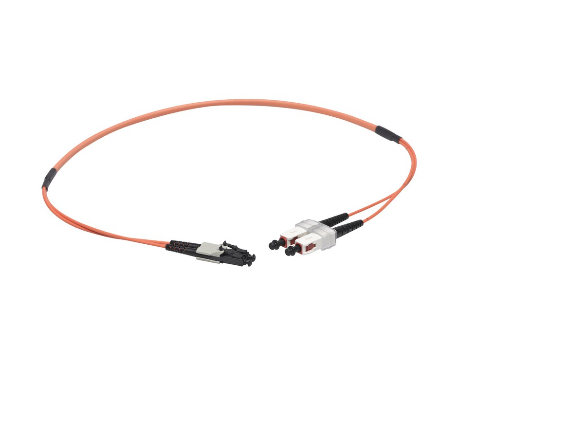 VL Dupl. Fig. 0 62.5/125 SC/LC or 1.5m